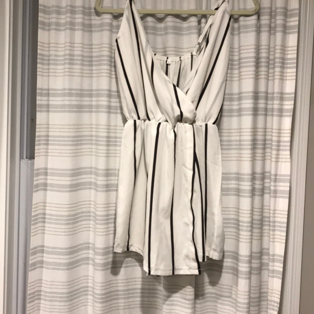 Striped Romper - image 1